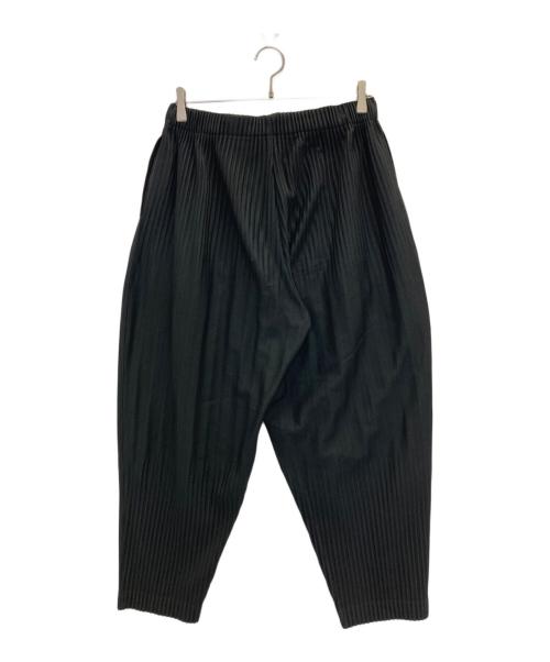 HOMME PLISSE ISSEY MIYAKE（オム プリッセ イッセイ ミヤケ）HOMME PLISSE ISSEY MIYAKE (オム プリッセ イッセイ ミヤケ) プリーツパンツ ブラック サイズ:2の古着・服飾アイテム