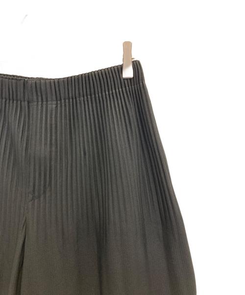 HOMME PLISSE ISSEY MIYAKE（オム プリッセ イッセイ ミヤケ）HOMME PLISSE ISSEY MIYAKE (オム プリッセ イッセイ ミヤケ) プリーツパンツ ブラック サイズ:2の古着・服飾アイテム