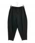 HOMME PLISSE ISSEY MIYAKE（オム プリッセ イッセイ ミヤケ）の古着「プリーツパンツ」｜ブラック