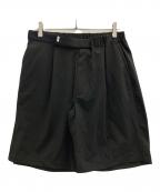 Graphpaperグラフペーパー）の古着「Flex Tricot Chef Shorts」｜ブラック