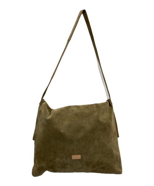 HENDER SCHEME（エンダースキーマ）Hender Scheme (エンダースキーマ) pig flap shoulder bag big ベージュの古着・服飾アイテム