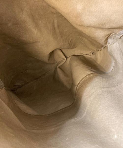 HENDER SCHEME（エンダースキーマ）Hender Scheme (エンダースキーマ) pig flap shoulder bag big ベージュの古着・服飾アイテム