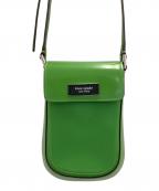 Kate Spadeケイトスペード）の古着「サム アイコン スマホショルダー」｜グリーン