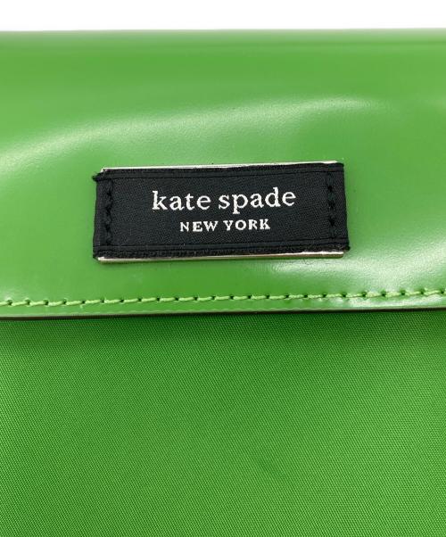 Kate Spade（ケイトスペード）Kate Spade (ケイトスペード) サム アイコン スマホショルダー グリーンの古着・服飾アイテム
