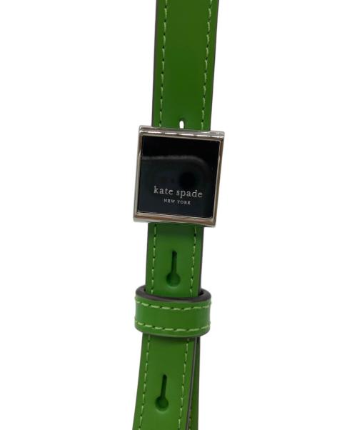 Kate Spade（ケイトスペード）Kate Spade (ケイトスペード) サム アイコン スマホショルダー グリーンの古着・服飾アイテム