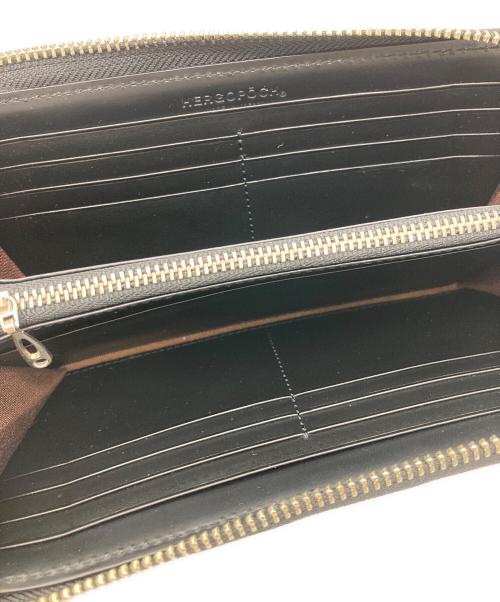 HERGOPOCH（エルゴポック）HERGOPOCH (エルゴポック) 長財布 ブラックの古着・服飾アイテム