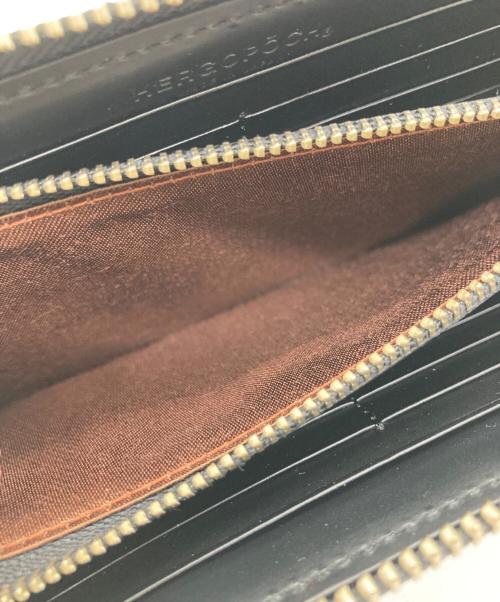 HERGOPOCH（エルゴポック）HERGOPOCH (エルゴポック) 長財布 ブラックの古着・服飾アイテム
