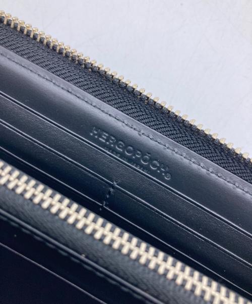 HERGOPOCH（エルゴポック）HERGOPOCH (エルゴポック) 長財布 ブラックの古着・服飾アイテム