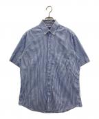 Christian Dior MONSIEURクリスチャンディオールムッシュ）の古着「ストライプシャツ」｜ブルー