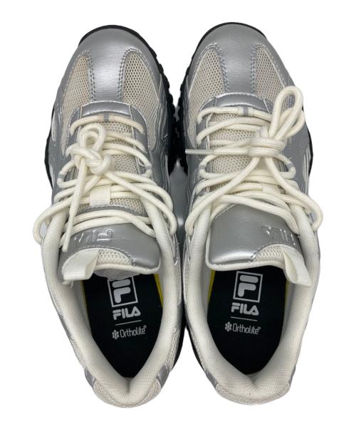 FILA（フィラ）FILA (フィラ) フィラエシャッペエムエス シルバー サイズ:25.5cmの古着・服飾アイテム