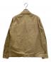 and wander (アンドワンダー) ナイロンワークシャツジャケット ベージュ サイズ:00：5000円