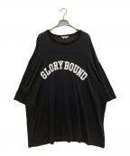 COOTIE PRODUCTIONSクーティープロダクツ）の古着「フットボールTシャツ」｜ブラック