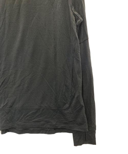 Icebreaker（アイスブレーカー）Icebreaker (アイスブレーカー) クールライト ロングスリーブ フーディー ブラック サイズ:Mの古着・服飾アイテム