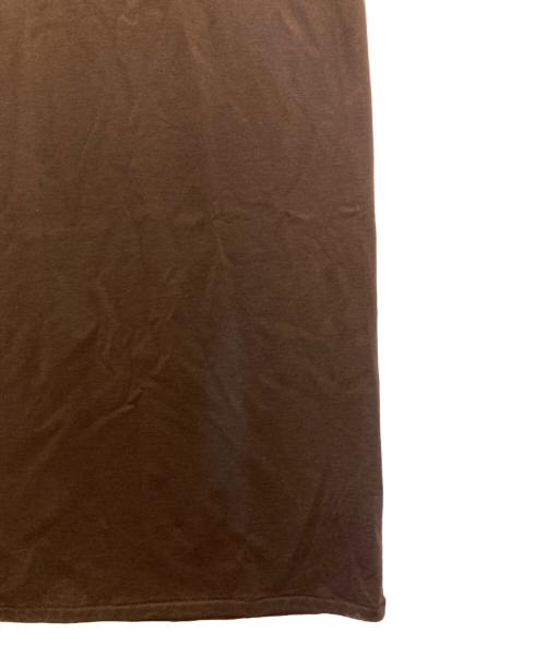 ATON（エイトン）ATON (エイトン) SUVIN 60/2 TANK TOP DRESS ブラウン サイズ:Ⅿの古着・服飾アイテム