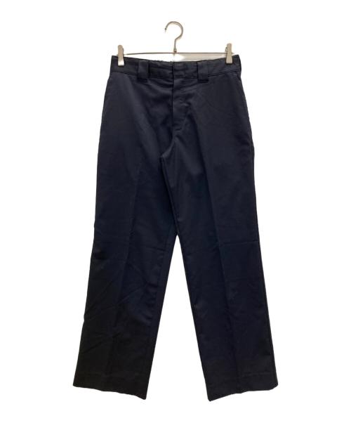 Dickies（ディッキーズ）Dickies (ディッキーズ) BEAUTY&YOUTH (ビューティーアンドユース) 別注 875 WL ウールスラックス ネイビー サイズ:71㎝（ｗ28）の古着・服飾アイテム