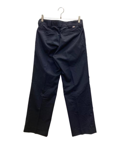 Dickies（ディッキーズ）Dickies (ディッキーズ) BEAUTY&YOUTH (ビューティーアンドユース) 別注 875 WL ウールスラックス ネイビー サイズ:71㎝（ｗ28）の古着・服飾アイテム
