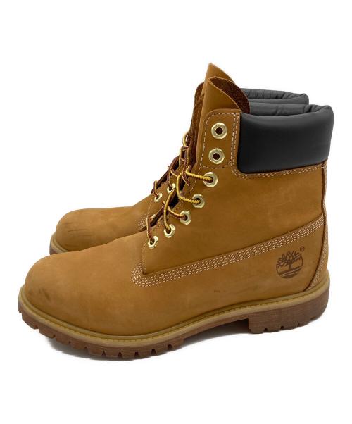 Timberland（ティンバーランド）Timberland (ティンバーランド) イエローブーツ ブラウン サイズ:8 1/2の古着・服飾アイテム