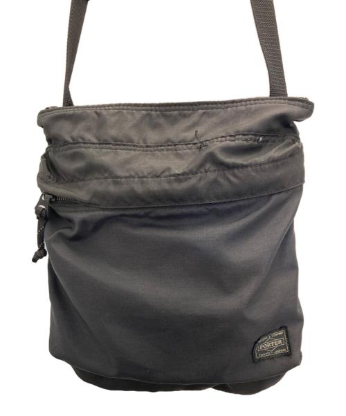 PORTER FORCE（ポーター フォース）PORTER FORCE (ポーター フォース) ショルダーバッグ ブラックの古着・服飾アイテム
