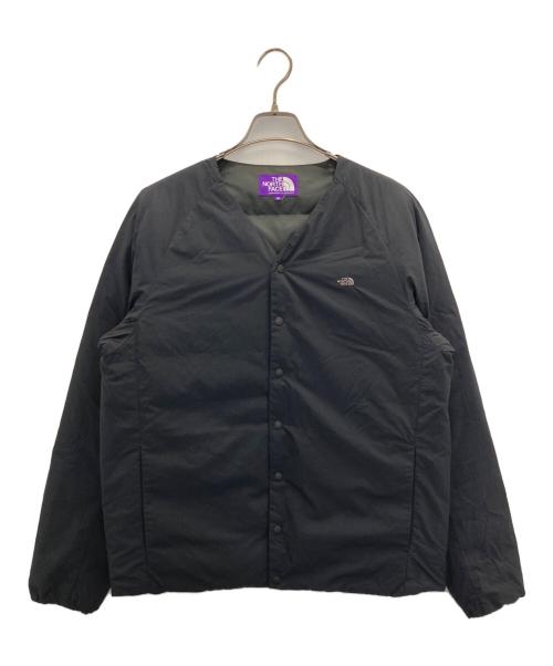THE NORTHFACE PURPLELABEL（ザ・ノースフェイス パープルレーベル）THE NORTHFACE PURPLELABEL (ザ・ノースフェイス パープルレーベル) Down Cardigan ネイビー サイズ:Mの古着・服飾アイテム