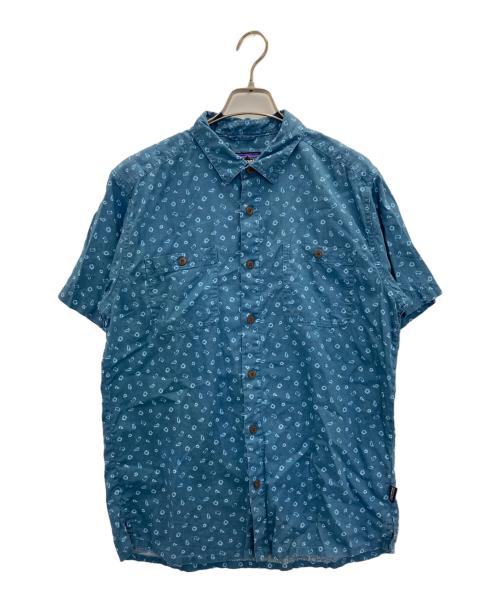 Patagonia（パタゴニア）Patagonia (パタゴニア) バック・ステップ・シャツ ブルー サイズ:Mの古着・服飾アイテム