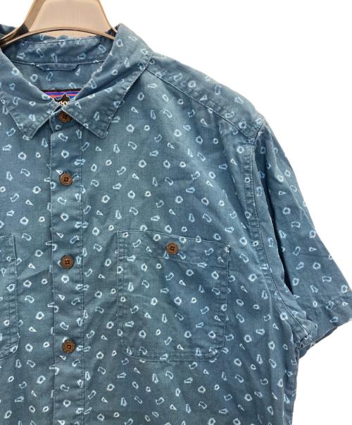 Patagonia（パタゴニア）Patagonia (パタゴニア) バック・ステップ・シャツ ブルー サイズ:Mの古着・服飾アイテム