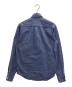 maison kitsune (メゾンキツネ) FOX HEAD EMBROIDERY CLASSIC SHIRT ネイビー サイズ:37：6000円