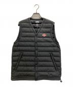 DANTONダントン）の古着「インナーダウンベスト」｜グレー