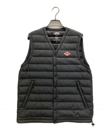 中古 DANTON ブラック インナー ダウン ベスト 38 中古・古着通販】DANTON (ダントン) インナーダウンベスト グレー