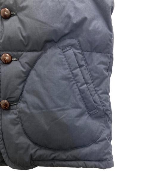 DANTON（ダントン）DANTON (ダントン) BEAMS (ビームス) 別注中綿ベスト ネイビー サイズ:SIZE38の古着・服飾アイテム