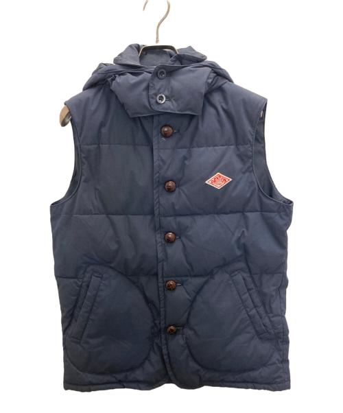 DANTON（ダントン）DANTON (ダントン) BEAMS (ビームス) 別注中綿ベスト ネイビー サイズ:SIZE38の古着・服飾アイテム