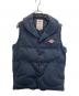 DANTON（ダントン）の古着「別注中綿ベスト」｜ネイビー