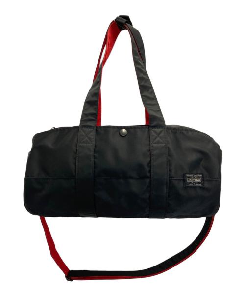 PORTER（ポーター）PORTER (ポーター) エルファインボストンバッグ ブラックの古着・服飾アイテム