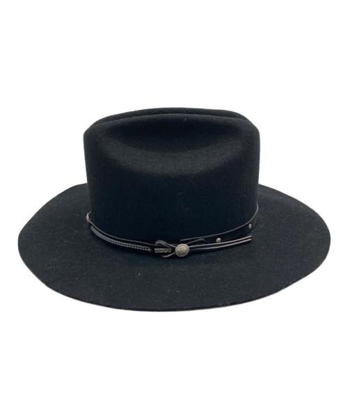 eddy bros（エディブロス）EDDY bros (エディブロス) wool cowboy hat ブラック サイズ:7　3/8の古着・服飾アイテム