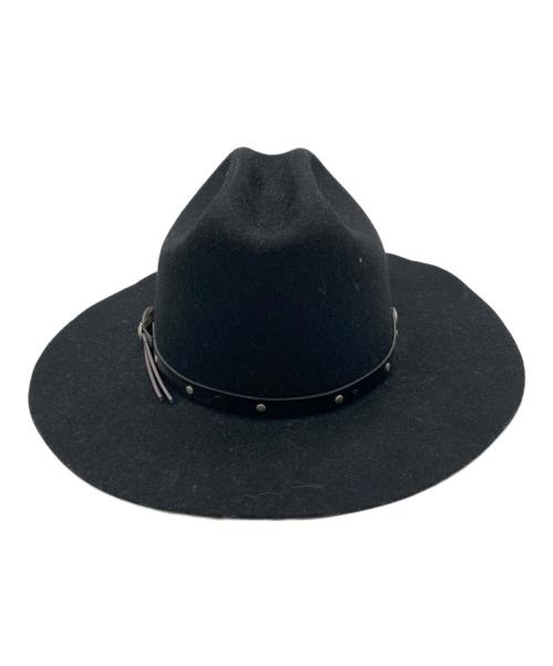 eddy bros（エディブロス）EDDY bros (エディブロス) wool cowboy hat ブラック サイズ:7　3/8の古着・服飾アイテム