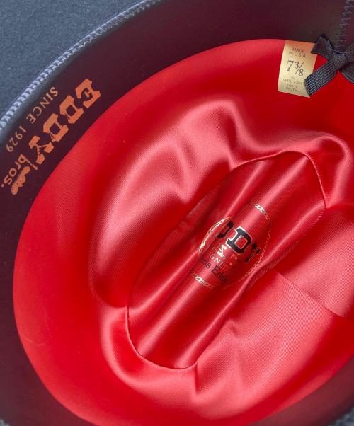 eddy bros（エディブロス）EDDY bros (エディブロス) wool cowboy hat ブラック サイズ:7　3/8の古着・服飾アイテム