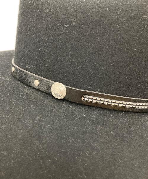 eddy bros（エディブロス）EDDY bros (エディブロス) wool cowboy hat ブラック サイズ:7　3/8の古着・服飾アイテム