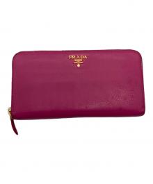 PRADA（プラダ）の古着「長財布」｜マゼンタ