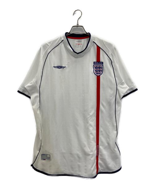 UMBRO（アンブロ）UMBRO (アンブロ) soccer shirts ホワイト サイズ:XLの古着・服飾アイテム