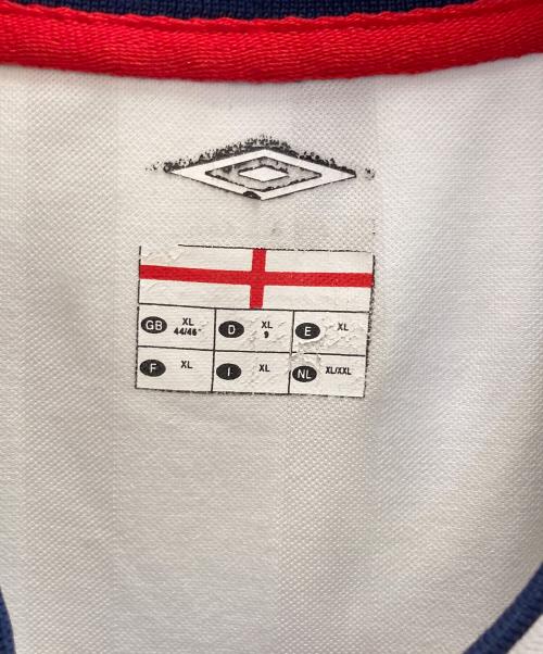 UMBRO（アンブロ）UMBRO (アンブロ) soccer shirts ホワイト サイズ:XLの古着・服飾アイテム