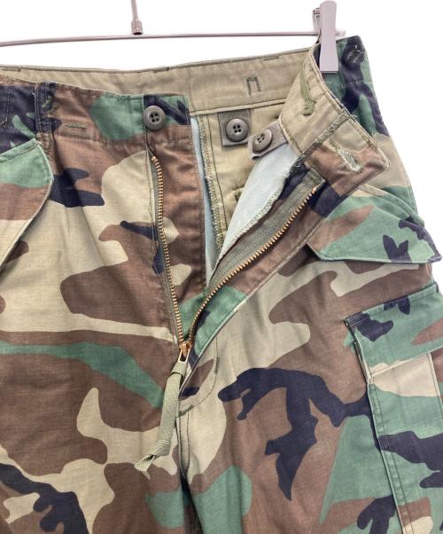 US ARMY（ユーエスアーミー）US ARMY (ユーエスアーミー) 80s woodland camouflage M-65 field trousers オリーブ サイズ:不明の古着・服飾アイテム