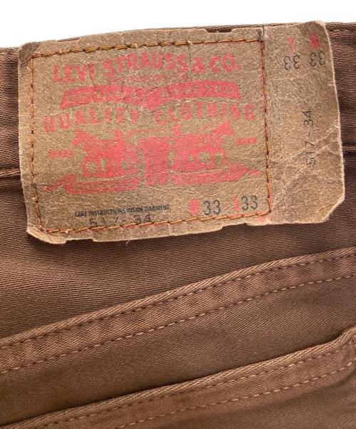 LEVI'S（リーバイス）LEVI'S (リーバイス) 517デニムパンツ ブラウン サイズ: 83.5cm (W33)の古着・服飾アイテム