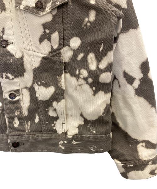 SUPREME（シュプリーム）SUPREME (シュプリーム) Denim Trucker Jacket (Bleached) グレー サイズ:Sの古着・服飾アイテム