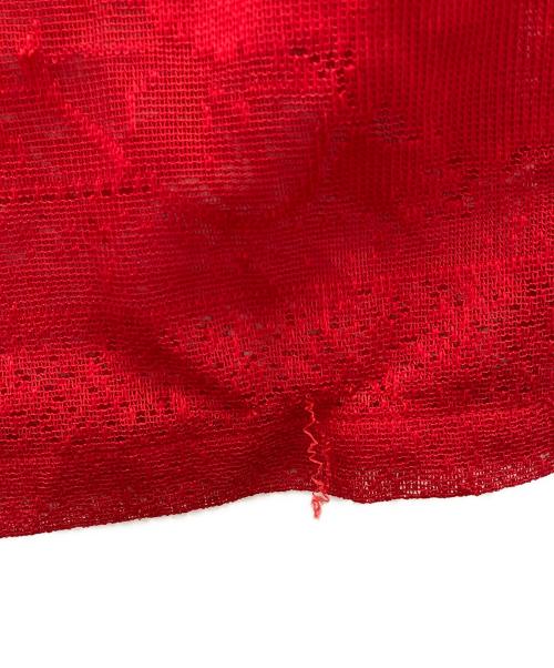 SUPREME（シュプリーム）SUPREME (シュプリーム) Last Supper Lace S/S Shirt レッド サイズ:Sの古着・服飾アイテム