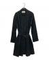 Saint Laurent Paris (サンローランパリ) Silk Blend Black Jacquard Robe Coat ブラック サイズ:S：25000円