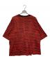 MINEDENIM (マインデニム) Hazy Border Uneven Loose T-SH レッド サイズ:Ｌ：5000円