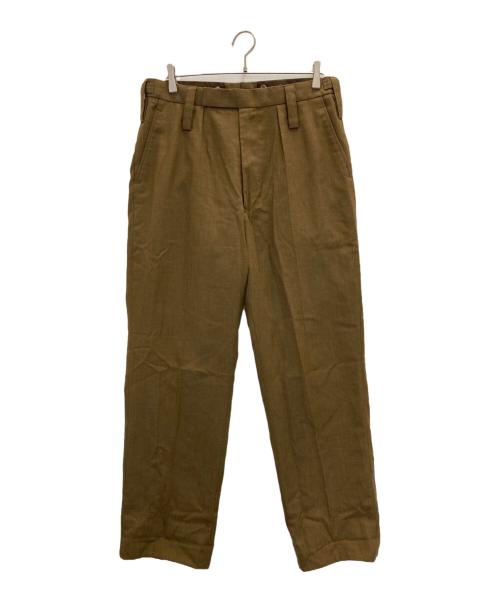 British Army（イギリス軍）British Army (イギリス軍) Barrack Dress Pants ブラウン サイズ:ｗ80の古着・服飾アイテム