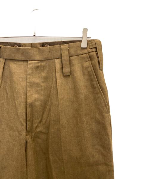 British Army（イギリス軍）British Army (イギリス軍) Barrack Dress Pants ブラウン サイズ:ｗ80の古着・服飾アイテム