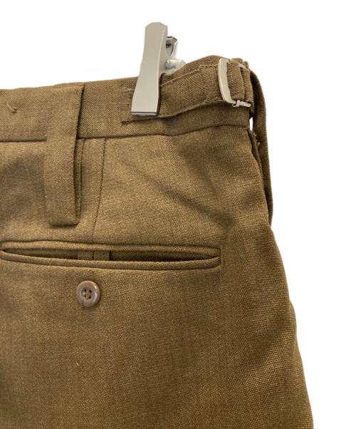 British Army（イギリス軍）British Army (イギリス軍) Barrack Dress Pants ブラウン サイズ:ｗ80の古着・服飾アイテム