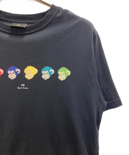 PS Paul Smith（ＰＳポールスミス）PS Paul Smith (ＰＳポールスミス) モンキーTee ブラック サイズ:Mの古着・服飾アイテム
