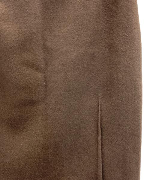 Christian Dior（クリスチャン ディオール）Christian Dior (クリスチャン ディオール) wool mini skirt ブラウン サイズ:40の古着・服飾アイテム